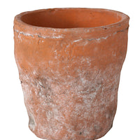 TS pot de fleurs Nature rond terre cuite - Pot pour l'intérieur