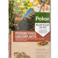 Terreau pour plantes de balcon et terrasse - Biologique 20 litres - Pokon