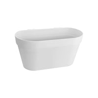 Elho pot de fleurs Loft urban Green wall duo ovale blanc