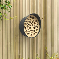 Capi Nichoir à abeilles ovale anthracite