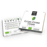 Kit de semis et de culture Cresson Lepidium 'Cresson de Connaisseur' - Biologique