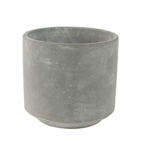 TS pot de fleurs Saar rond gris - Pot pour l'intérieur
