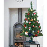 Black Box Sapin de Noël artificiel 'Joy' avec éclairage LED + décorations de Noël - 90 cm