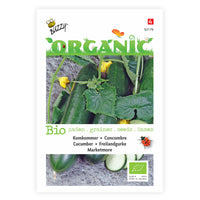 Concombre Cucumis 'Marketmore' - Biologique 6 m² - Semences de légumes