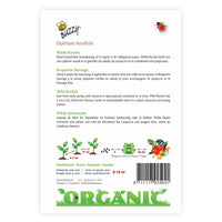 Roquette sauvage Eruca sativa - Biologique 10 m² - Semences d’herbes