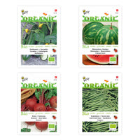 Pack de jardinage 'Potager Pratique' - Biologique Graines de légumes, graines de fruits