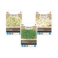 Pack de graines germées 'Germe Gaillard' - Biologique - Semences de légumes