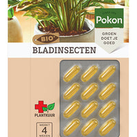 12x Capsules de traitement des plantes contre les insectes foliaires - Biologique - Pokon