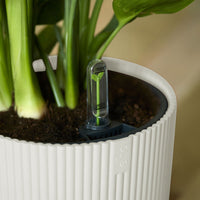 Elho pot de fleurs Vibes Fold rond blanc - Pot pour l'intérieur
