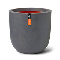 Capi Urban smooth pot de fleurs rond anthracite - Pot pour l'intérieur et l'extérieur