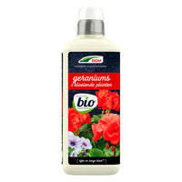 Engrais végétal liquide pour géraniums et plantes fleuries - Biologique 0,8 litre - DCM