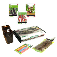 Pack de jardinage 'chouette jardin' avec kit de culture complet