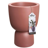 Elho Pure Coupe - Pot pour l'intérieur et l'extérieur Rose-Marron