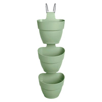 Elho Pot Vibia Campana rond pour jardin vertical - Pot pour l'extérieur Vert