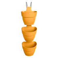 Elho Pot Vibia Campana rond pour jardin vertical - Pot pour l'extérieur Jaune