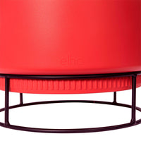 Elho B. for Studio Bowl -  Pot pour l'intérieur avec table à plantes Rouge